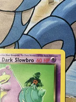 Dark Slowbro 29/82 - Rare - Team Rocket - 2000 - Pokemon TCG - MP - *ARITA ART* - Image 2
