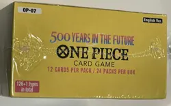One Piece OP-07 500 Years in the Future Booster Box Sealed English G2 - Image 2