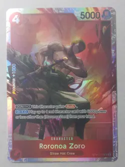 Roronoa Zoro ST21-015 - One Piece TCG Starter Deck EX: Gear 5 SR Foil NM - Image 3