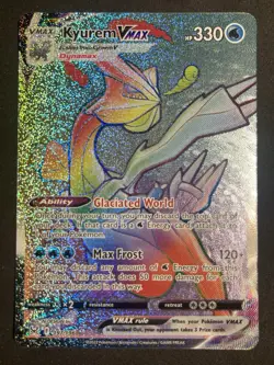 Pokemon card Kyurem VMAX hyper 197/196 - Image 1