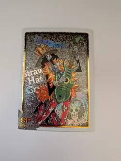 One Piece collectible card game! Brook Straw Hat SP-07 - Image 1