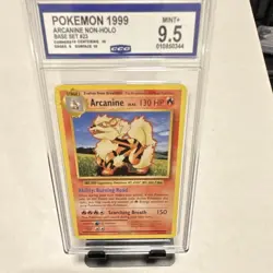 Pokemon Arcanine 18/108 Evolutions Rare Non-Holo Regular Graded 9.5 CCG Card - Image 1