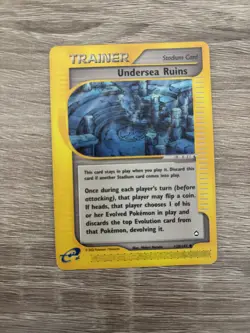 Pokemon Undersea Ruins Aquapolis card 138/147 - Image 1