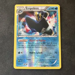 Empoleon Reverse Holo Rare Pokemon TCG Card XY Breakthrough Empoleon 38/162 - Image 2