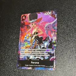 One Piece CCG Perona Heroine's Edition Foil SR Alt Art Card EB03-045 NM - Image 2