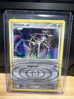 Pokemon TCG Arceus Card LV. 100 2009 - Image 1