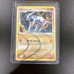 Arceus lv. 100 AR8 - Platinum Arceus Holo Rare - Pokemon Card TCG - Image 1
