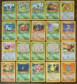 2000 Italian Pokemon Jungle 20 Card Lot - Image 1