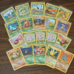 2000 Italian Pokemon Jungle 20 Card Lot - Image 3