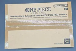 One Piece Card Game EN Premium Card Collection One Piece Film Red Box Sealed - Image 1