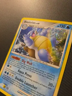 Pokemon TCG Blastoise Platinum 2/127 Holo Rare Card - Image 2