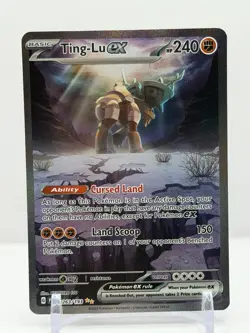 Pokemon TCG Ting-Lu EX Scarlet & Violet Paldea Evolved Card 263/193 NM SIR - Image 1