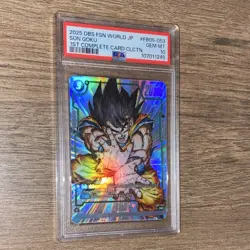 PSA 10 Fusion World Son Goku FB05-053 2025 1st Complete card clctn (Japanese) - Image 1