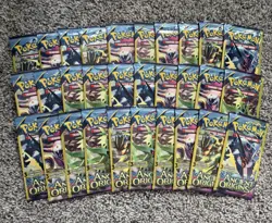 Lot Of 30 Sealed Pokemon Ancient Origins Dollar Tree (3 Card) Booster Packs - Image 1
