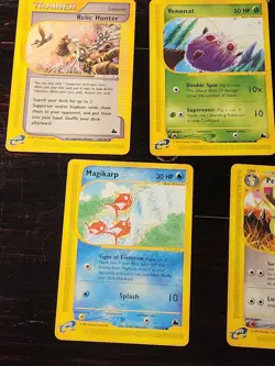 Pokemon Card Lot : SKYRIDGE commons 10 Card Lot. Magikarp, Snorlax, Eevee Etc - Image 4