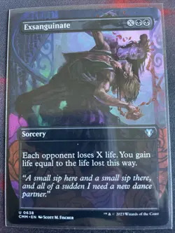 MTG Exsanguinate Commander Masters 0638 Regular Uncommon - Image 1