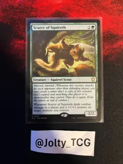 Scurry of Squirrels Commander: Bloomburrow Regular - Image 1