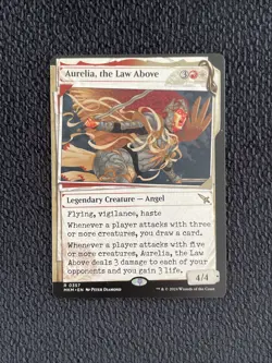 1x Aurelia, the Law Above, Showcase 357, Murders at Karlov Manor, Magic MTG NM - Image 1