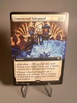 Contractual Safeguard (Extended Art) Commander: Streets of New Capenna Regular - Image 1