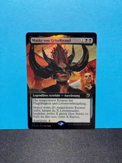 FOIL FULLART Maske von Griselbrand / Mask of Griselbrand - MTG Magic - Image 1
