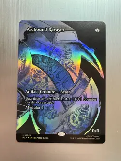 Arcbound Ravager - 14 - MTG: Teenage Mutant Ninja Turtles - Borderless - Foil - Image 1