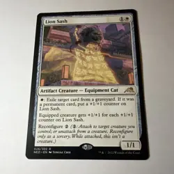 MTG Lion Sash Kamigawa: Neon Dynasty - NM - Image 1