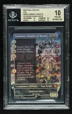 Summon: Knights of Round Foil Magic: Universes Beyond: Final Fantasy FIN BGS 10 - Image 1