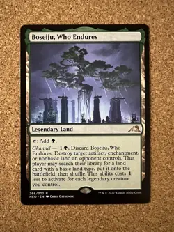 Boseiju Who Endures Kamigawa: Neon Dynasty MTG NM - Image 1