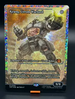 MTG Krang, Utrom Warlord (Showcase) (Fracture Foil)- Teenage Mutant Ninja Turtle - Image 2