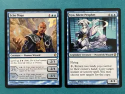 MTG NM Echo Mage + Uyo, Silent Prophet, Commander 2013, Regular, English - Image 1