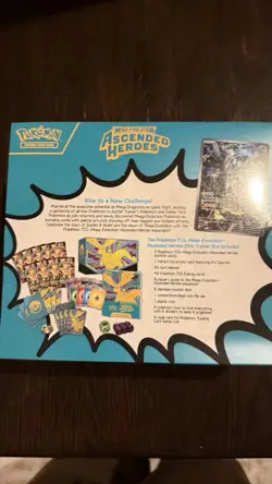 Pokemon Elite Trainer Box Mega Evolution Ascended Heroes & Dragonite - Image 2