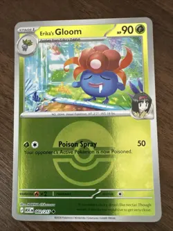 Pokemon Erika's Gloom 002/217 Me: Ascended Heroes Poke Ball Reverse Holo - Image 1