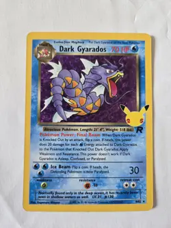 Pokemon TCG | Celebrations | Classic Collection | Dark Gyarados | 8/82 - Image 1