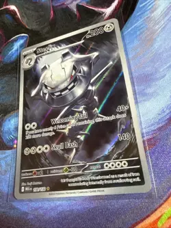 Steelix #150/132 ME01 Mega Evolution Illustration Rare Holo Pokemon NM - Image 2