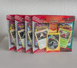 Pokemon TCG Snorlax, Morpeko, & Applin Checklane Blister 2-Pack (Lot of 4) - Image 1