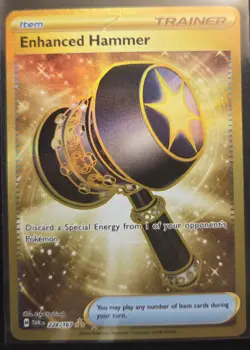 Pokemon TCG Enhanced Hammer 224/167 Hyper Rare Twilight Masquerade NM - Image 1