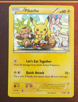 Pokemon Pikachu XY95 Promo Holo Rare – Let’s Eat Together 2016 1 - Image 1