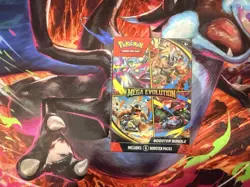 Pokemon Mega Evolution Booster Bundle - 6 Packs, Gardevoir & Lucario - Image 1