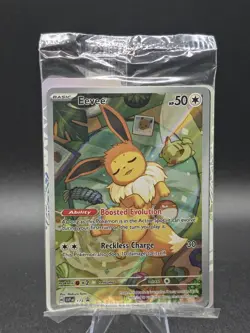 Pokemon TCG Eevee 173/225 SVP : Prismatic Evolutions Black Star Promo - Image 1