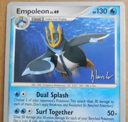 2008 World Championships Empoleon 17/100 Promo non-holo Pokemon NM - Image 2