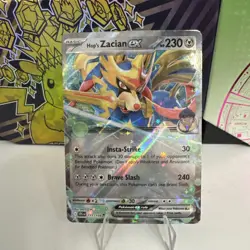 Pokemon TCG Hop’s Zacian EX Promo 2025 SVP193 - Image 1