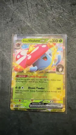 Erika's Vileplume ex Double Rare Ascended Heroes 003/217 NM Holofoil Pokemon - Image 1