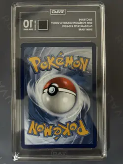 Pokemon Electrode 134/091 SV: Paldean Fates Shiny Rare Holo TAG 10 - Image 2