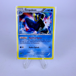 EMPOLEON 38/162 XY BREAKTHROUGH POKEMON (HOLO RARE, LP) - Image 1