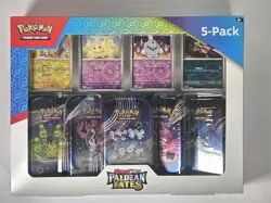 Pokemon Scarlet & Violet Paldean Fates 5 Mini Tins Factory Sealed HOT 🔥🔥🔥 - Image 4
