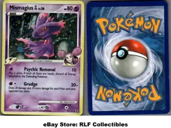 2009 Pokemon, Platinum Rising Rivals, #10/111 Mismagius GL Lv. 26, Holo Rare - Image 1