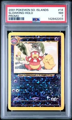 Slowking #14 - Pokemon Southern Islands Promo - PSA 7 - Image 1