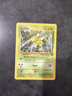 Scyther 26/64 Jungle Unlimited Non-Holo Rare Pokemon TCG - Image 1