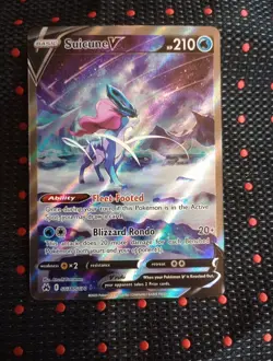Pokemon TCG Suicune V GG38/GG70 2023 Crown Zenith - Image 1
