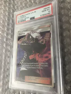 Pokemon Hidden Fates Guzma Full Art SV84/SV94 PSA 10 GEM MINT - Image 3